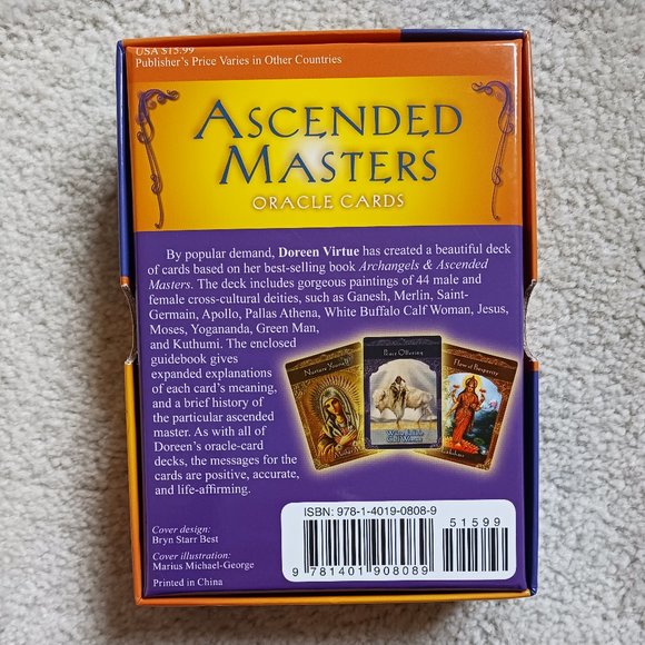 Ascended Masters Doreen Virtue oracle cards - Picture 4 of 4